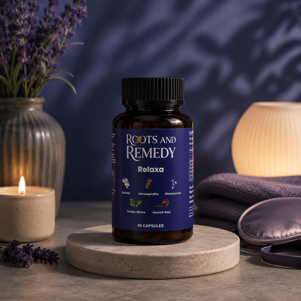 Relaxa stress relief and sleep support supplement