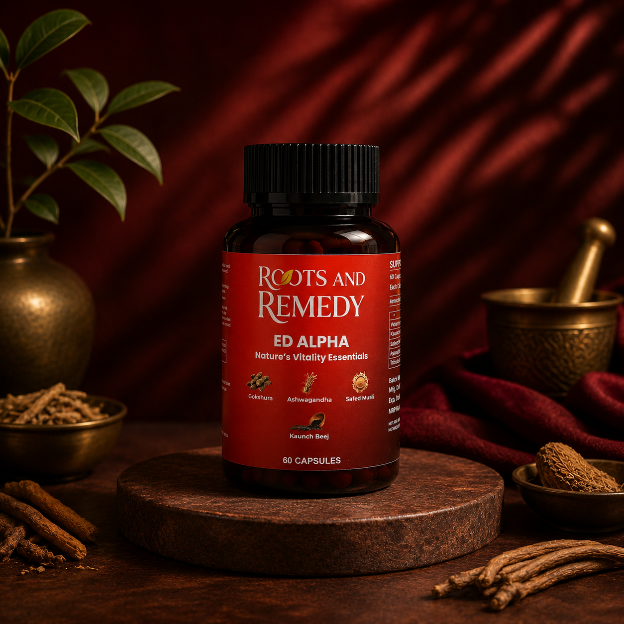 ED Alpha men's vitality supplement